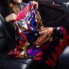 Customiz Name Personality Demon Slayer characters Blanket Soft &Warm Sofa Office Bed Travel Lunch Break Blanket, Gift Suitable All Seasons