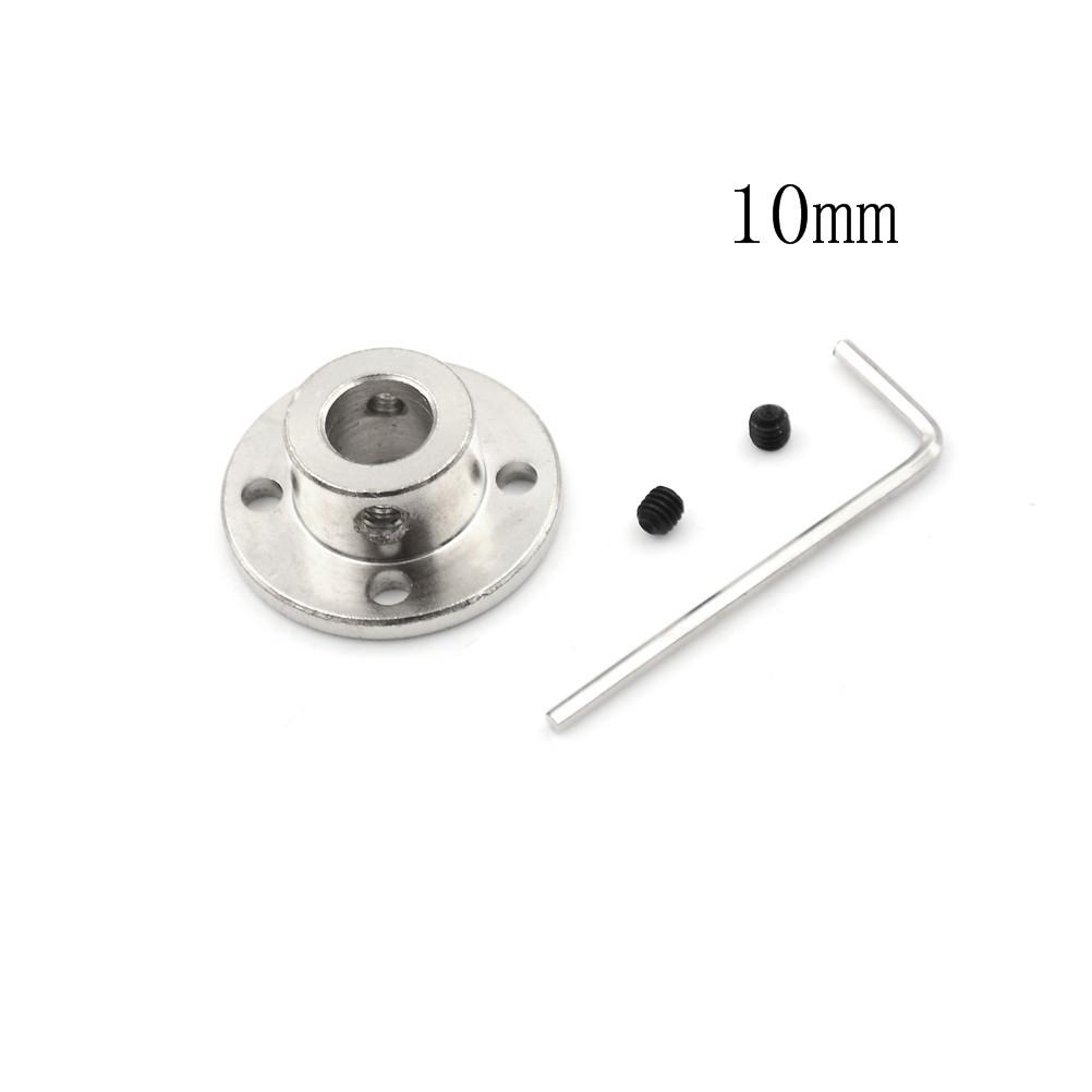 3/4/5/6/7/8/10mm Rigid Flange Coupling Motor Guide Shaft Coupler Motor Connecto
