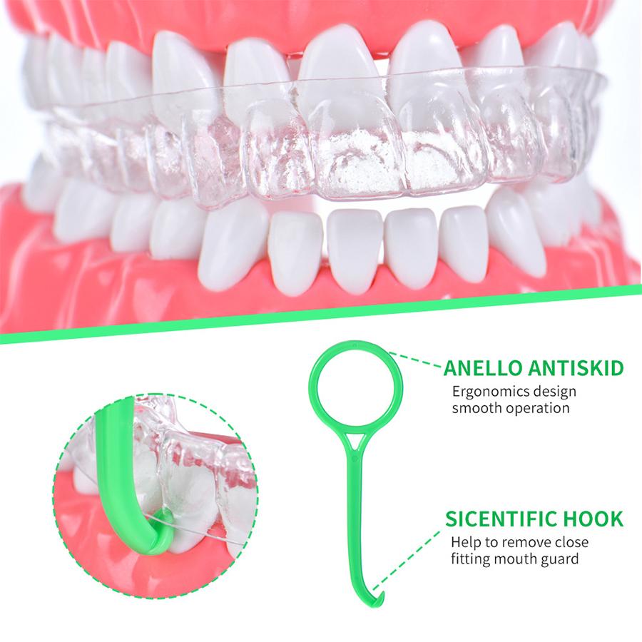 30/10/5/1PCS - Invisible braces extractor - Orthodontic fixator extractor hook
