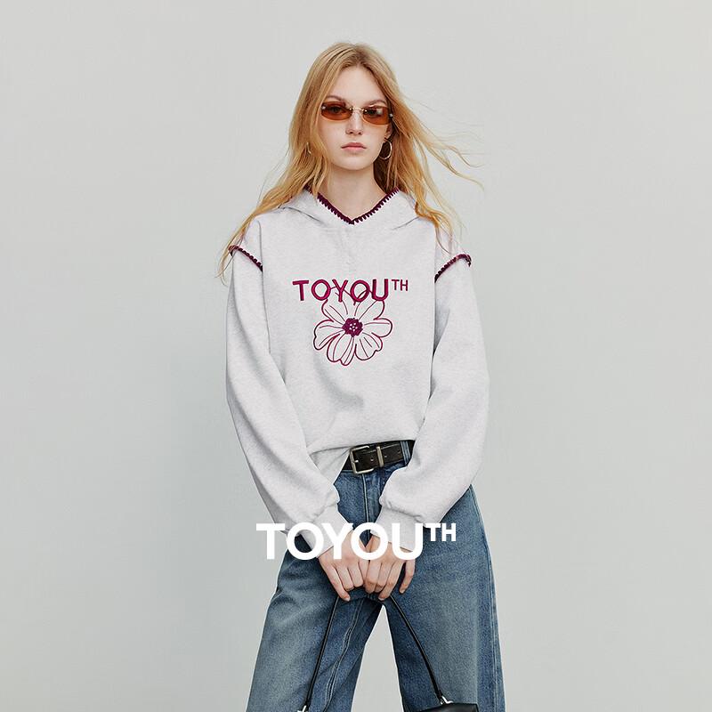 

Женский худи Chuyu с цветными блоками XL