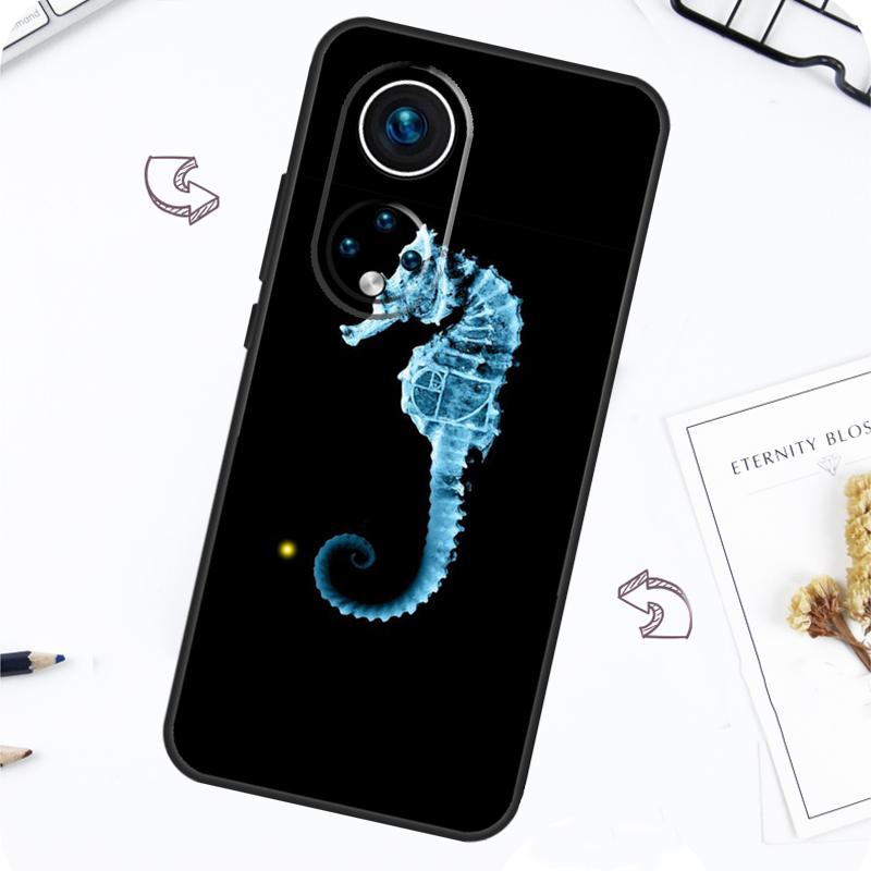 Coque à motif Étoile de mer Hippocampe Pour Honor Magic 7 5 6 Lite Honor 200 Pro X8b X9a X8a X8 X9 X9c X9b 50 70 90 Lite Housse