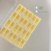 Jewelry Earrings Display Box with Transparent Design for Comprehensive Nail Accessories Storage