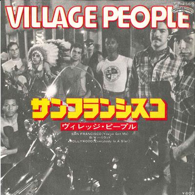 7inch Record VILLAGE PEOPLE - San Francisco (You've Got Me) Star) VIP2569 CASABLANCA 1977 Japan Soul/Funk Used