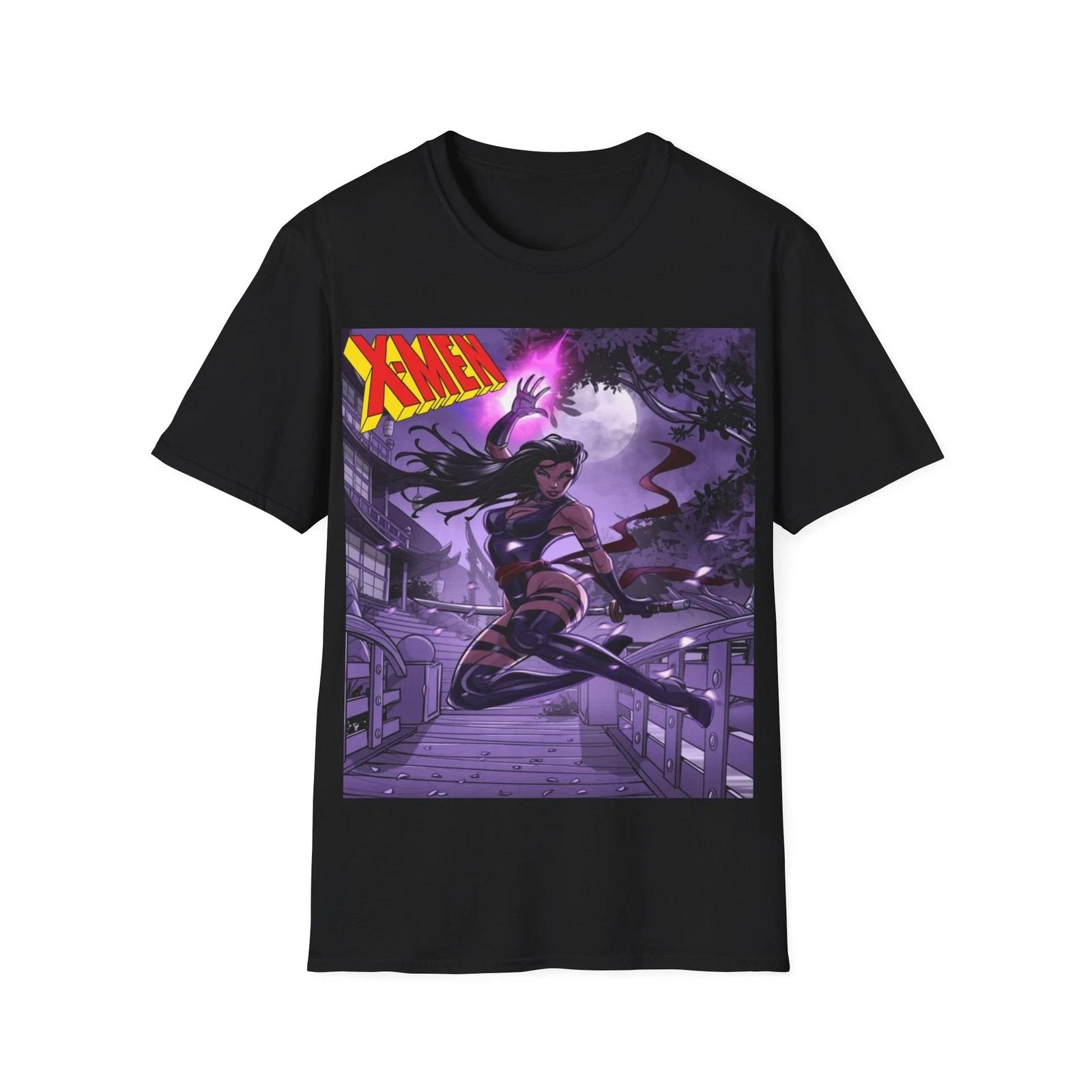 Psylocke T-Shirt - Marvel s Telepathic Ninja Hero Tee 2XL