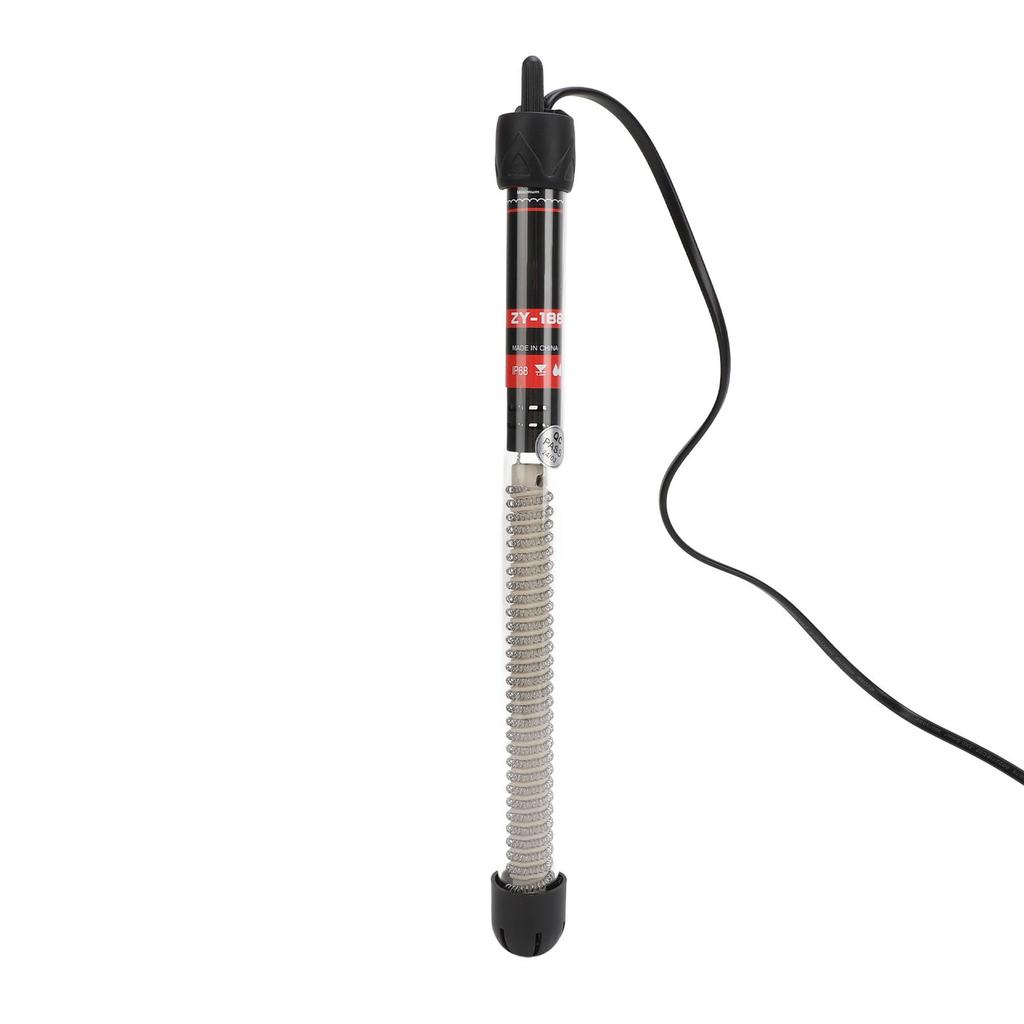 Submersible Aquarium Heater Automatic Constant Temperature Glass Adjustable Fish Tahk Heater with 2