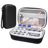 Groove Fixation Pill Storage Box Shockproof Essential Oil Case  Travel Case