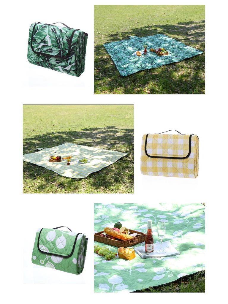 Wasserdichte Outdoor-Picknick- und Rasenmatte – Ultraschallverdickt
