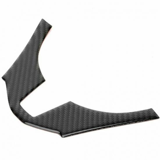 Carbon Fiber Interior Steering Wheel Trim Cover Fit For Mazda 3 Axela 2014-2016