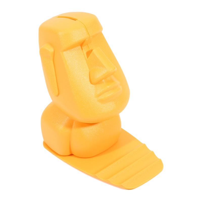 

Multifunctional Funny Glasses Holder Phone Stand Desktop Ornament Piggy Bank Office Home Decor Figurines Miniatures Solid Color
