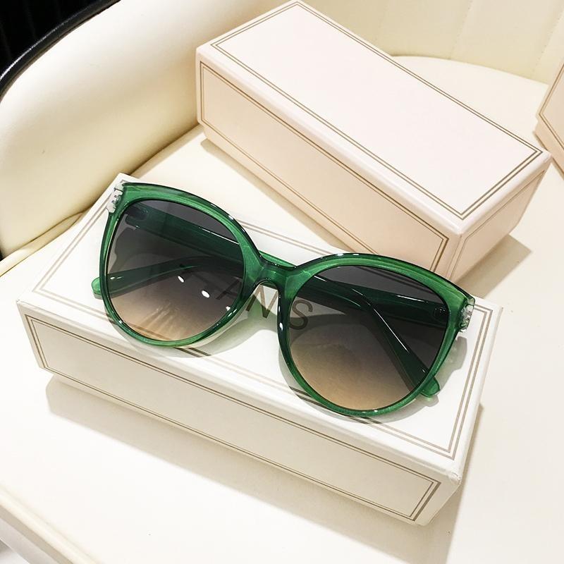 Ochelari de soare cu ramă mare Y2k pentru femei, ochi de pisică, pentru bărbați, pentru conducere în aer liber, umbrelă de soare, decorare, ochelari cu ramă supradimensionată, protecție UV