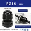 Nylon Waterproof Cable Connector Gland, M/PG Type, Flame Retardant, Sealed Threaded