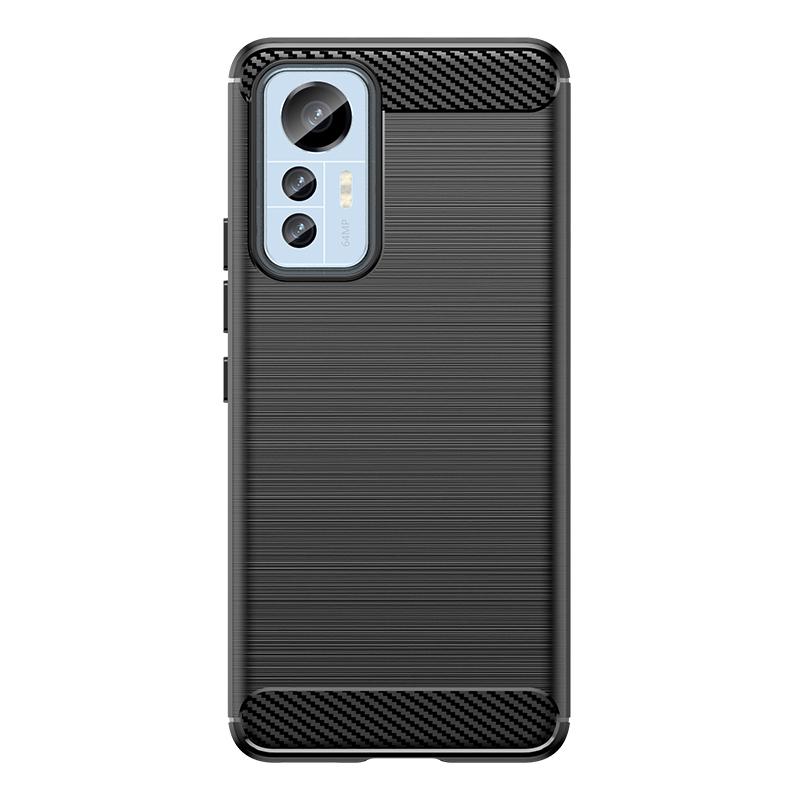 

For Mi 12 Lite Case Cover For Xiaomi Mi 12 Lite Pro 12X Capas Shockproof Back Carbon Fiber Soft TPU Cover For Mi 12 Lite Fundas For Mi 12 Lite