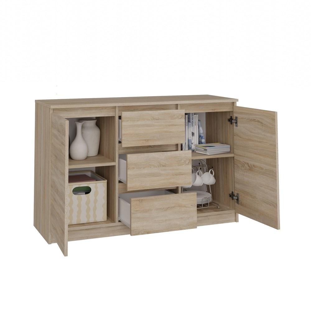 Malwa 2D3S SONOMA Chest of Drawers