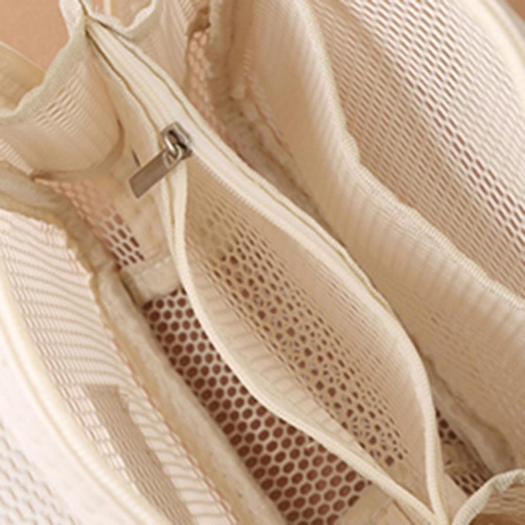 Mesh Makeup Toiletry Storage Bag Handbags Portable Travel Washing Body Shower Tools Organizer Hanging Cosmetic Organizer Pouch