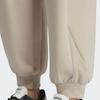 Adidas Knitted Sweatpants Women's Light Umber Moderate Tapered Pants Unisex IP7092