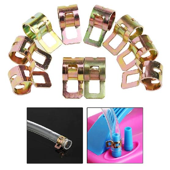 10 Stück 4 mm - 25 mm zur Auswahl Kraftstoff-Federklemme Vakuum-Silikonschlauchklemme Autos Autos Federklemme Kraftstofföl-Wasserschlauch Rohr Schlauchklemme