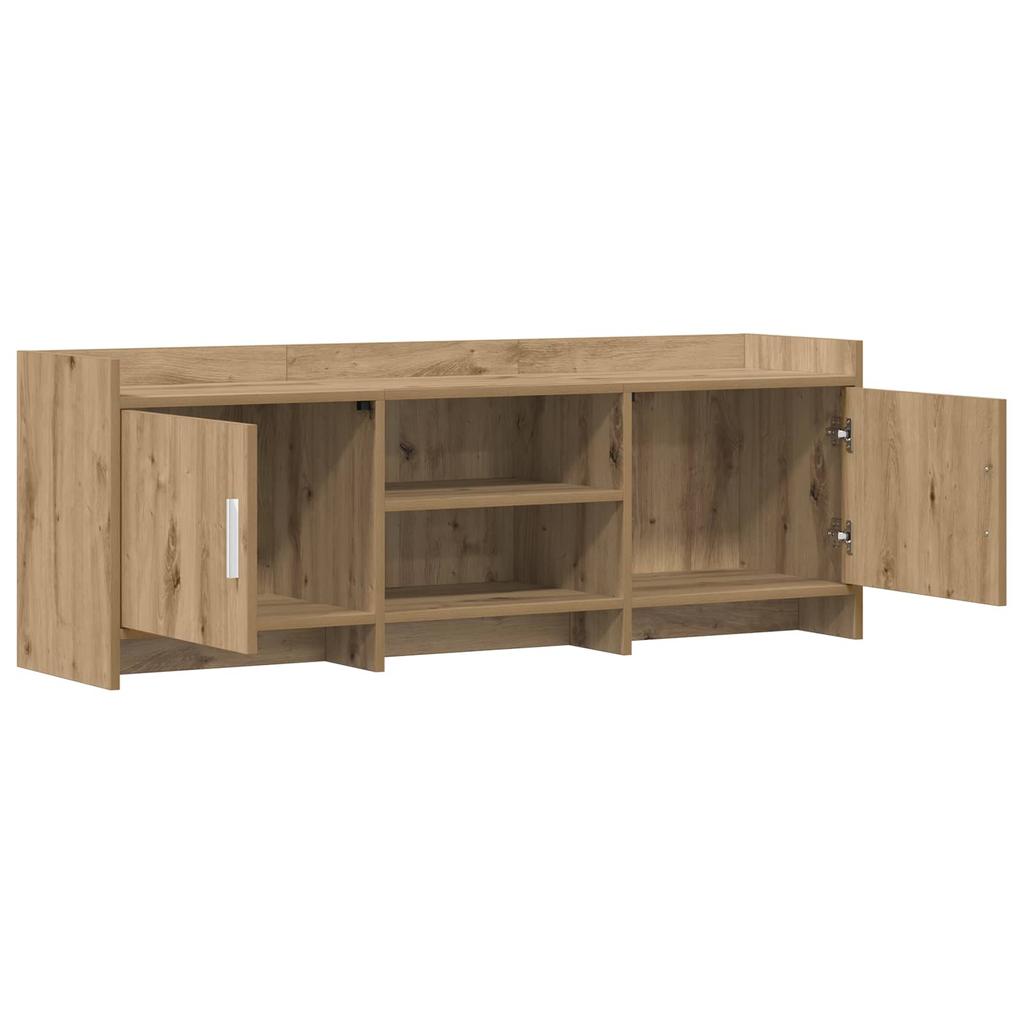 TV Cabinet 130 x 33 x 47 cm Artisan Oak Particleboard