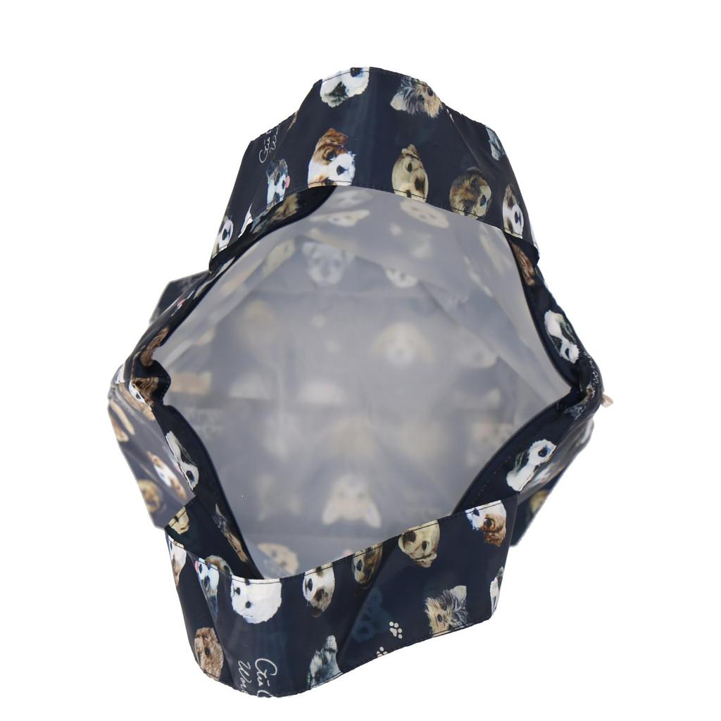 Folding Bag 36501504 Eco Bag for Cats 36501504B Navy 41cm wide x 32cm long x 17cm deep Handle width 5cm Length 30cm [GooGoo World] Women, Dogs, [B]