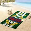 Toalla de Playa con Estampado del Logo del Rapid Viena, Toalla Grande Suave de Secado Rápido para Playa, Camping, Natación