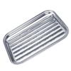 Stainless Steel Grill Pan Garnish Tray Topper Baking Tool Bread Griddle Outdoor Roaster Household Grilling Frying Plate