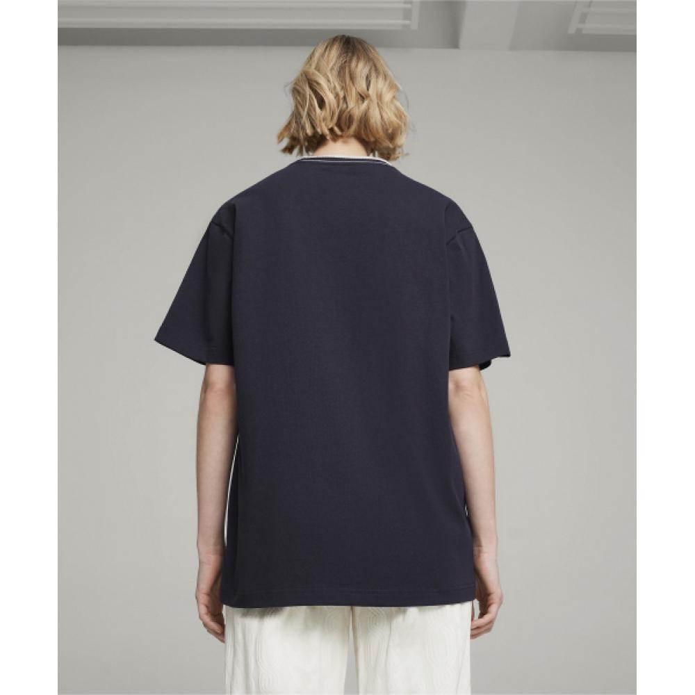 Puma Puma X Phalomo Graphic ShorT Sleeve T shirT   New Navy 625558 16