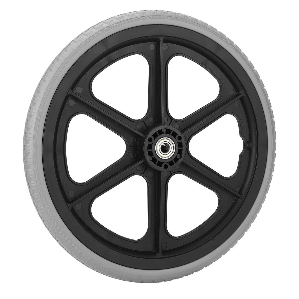 Walker Wheel Wheelchair Wheel Replacement 14 Inch 350x30mm 6001 Bearing 12mm Inner Hole Rollator Wheel 14 Inch Wheelchair Wheel