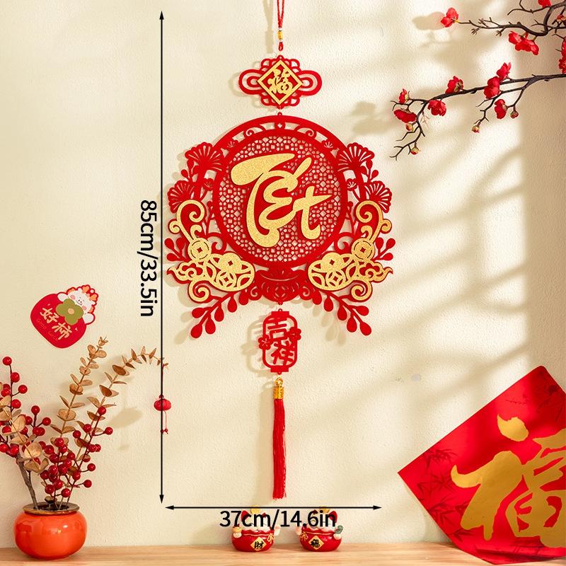 2025 Chinesisches Neujahr Schlangen Dekorationen Vietnamesischer Hängeornament Frühlingsfest Wanddeko Traditionelle Mondneujahrsdeko