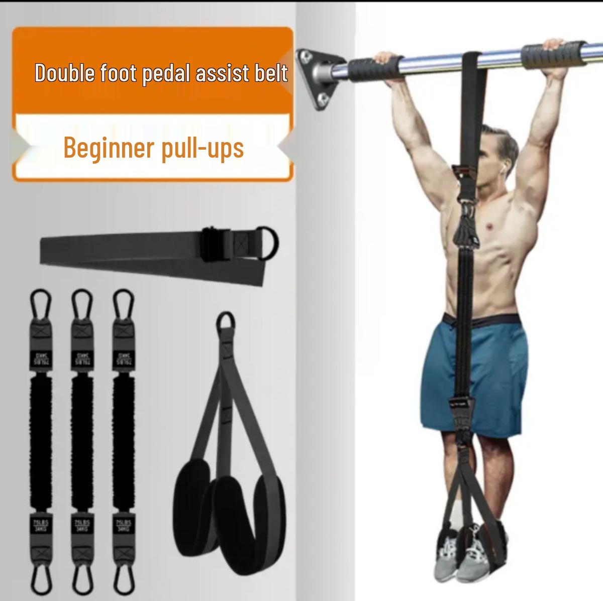 Резинка для подтягиваний с поддержкой для фитнеса и силовых тренировок