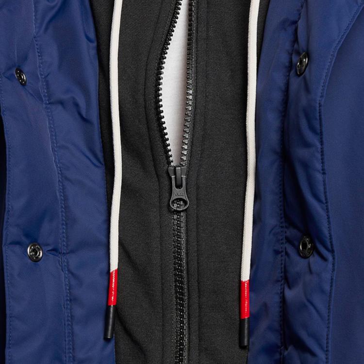 Nike Kyrie Jacket Protect Fleece Layered Warm Long Sleeve Jacket Men Jackets Blue AJ3528-478