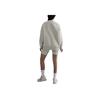 Nike Sportswear Phoenix Fleece Swoosh Comfortable Crew Neck Long Sleeve Sweatshirt Women Sweatshirt Light-Mineral-Brown Sail FZ4271-104