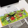 rabbit Bing Friends Garden Party   Mouse pad Office Desk Mat, Gaming Mouse Pad Mousepad, keyboard pad,Heavy-Duty Non-Slip Rubber Backing, Gift