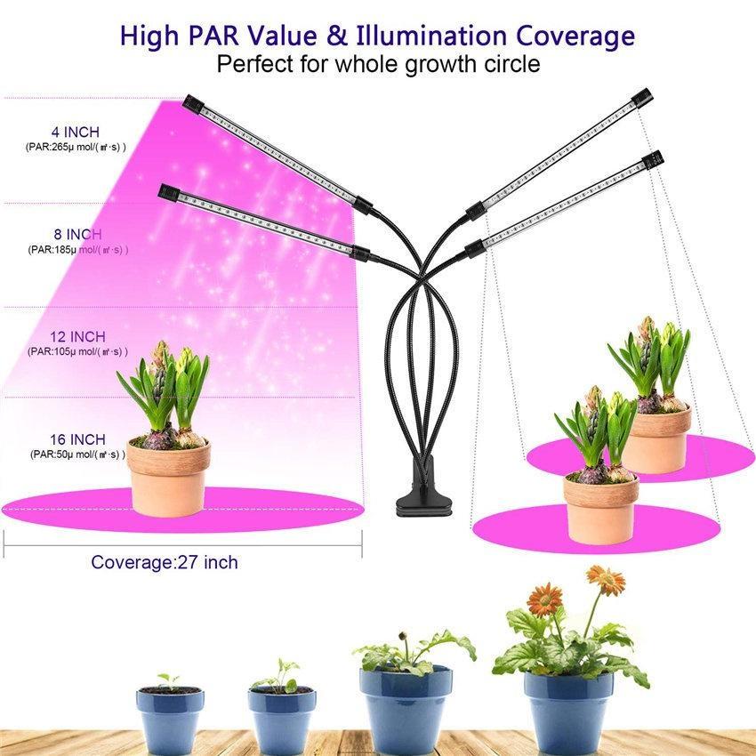USB Full Spectrum Led Plant Grow Light Bulb  For Indoor Plants Flower Led Grow Lights Spot Lamp DC 5V