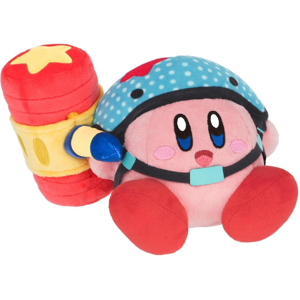 Sanei Boeki Kirby of the Stars Discovery Pico Pico Hammer Ruby (S) W18 x D14 x H11cm Stuffed Toy