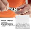 450pcs Durable Crush Washer High Temperature Resistance Washer Assortment Set  Industrial Supplies