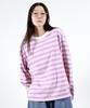 Deumakeu Multi Stripe Long Sleeve Tee - Pink