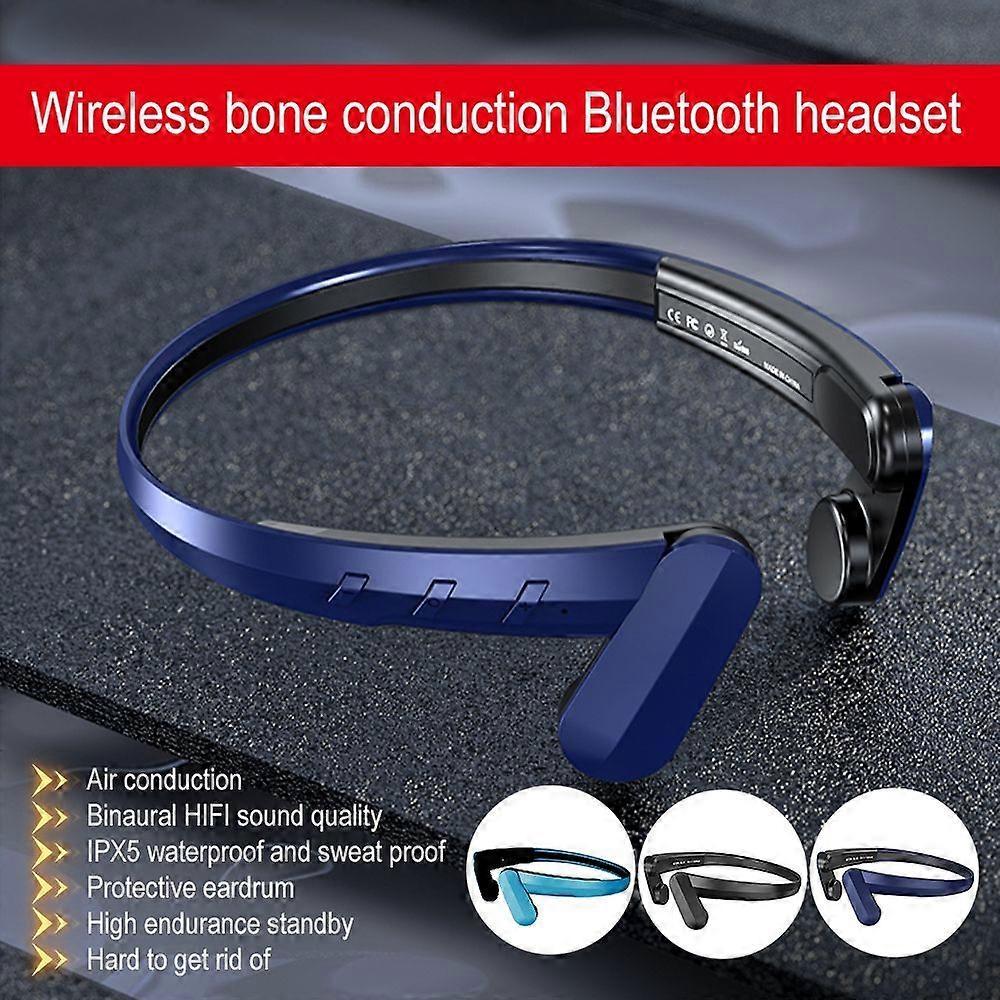 Bone Conduction Headset Wireless Bluetooth 5.2 Outdoor Sport Open Headphones