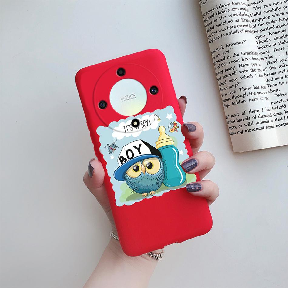 Case For Honor X9a X9b 5G Cover Silicone Soft Fashion Flower Back Shell Coque For Honor X9a X9b X9 a X 9 B 2023 Phone Case Funda