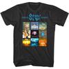Styx Obaly alb Umění Pánská kolekce triček Rocková kapela Tour Merch Hudba Černá
