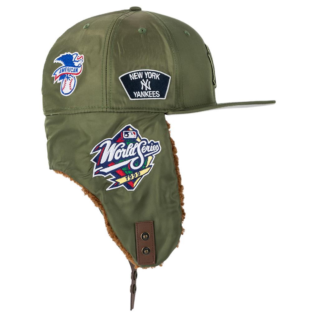 New Era Alpha Industries X MLB New York Yankees Nylon Baseball Cap Unisex caps Military-Green 60692354
