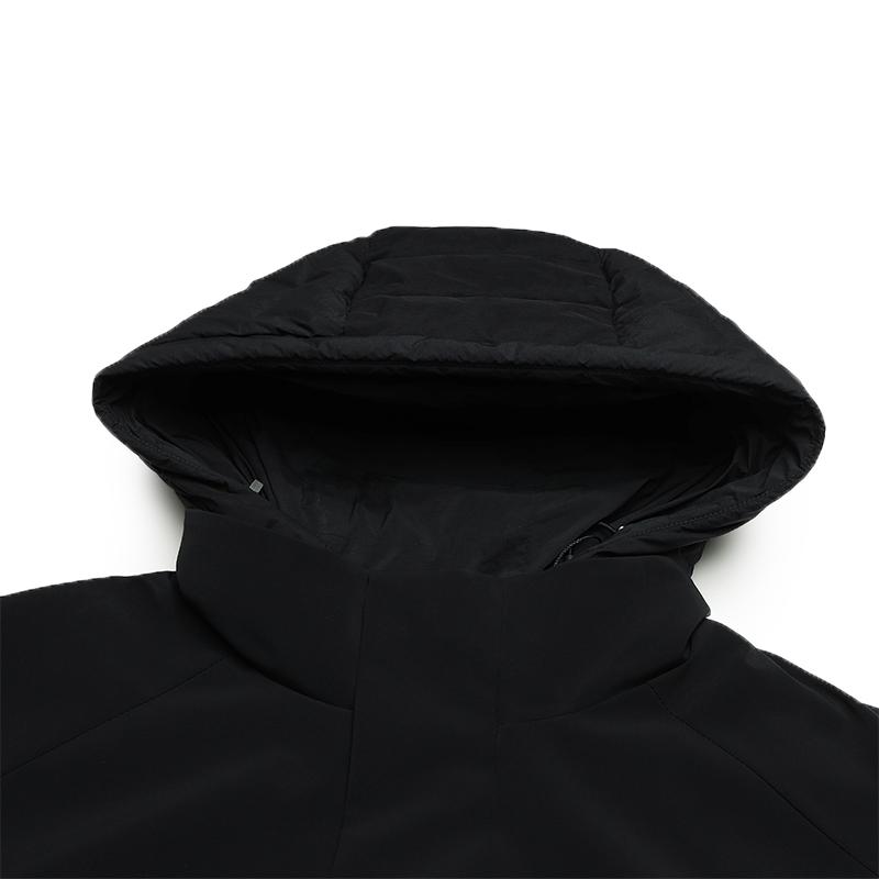 FILA Fitness Removable Two-Piece Set Simple Comfortable Fashion Casual Versatile Warm Hooded Duck Down Jacket Men Outerwear F11M543905FBK