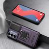KEYSION Shockproof Armor Case for Samsung S26 Ultra 5G Slide Camera Lens Protection Ring Stand Phone Cover for Galaxy S26+ Plus