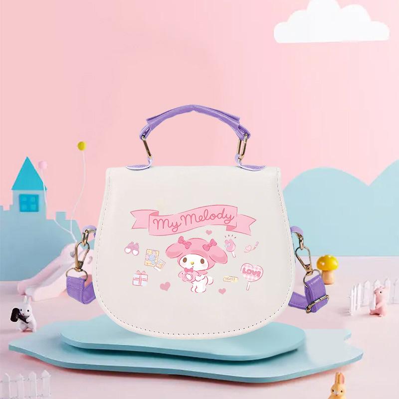 Korean Version of Trendy Cartoon Printing Cute High-value Student Shoulder Bag Women's Portable Handbag
