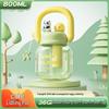 High-Capacity Dual-Use Summer Straw Cup for Girls - Portable Space-Saving Design