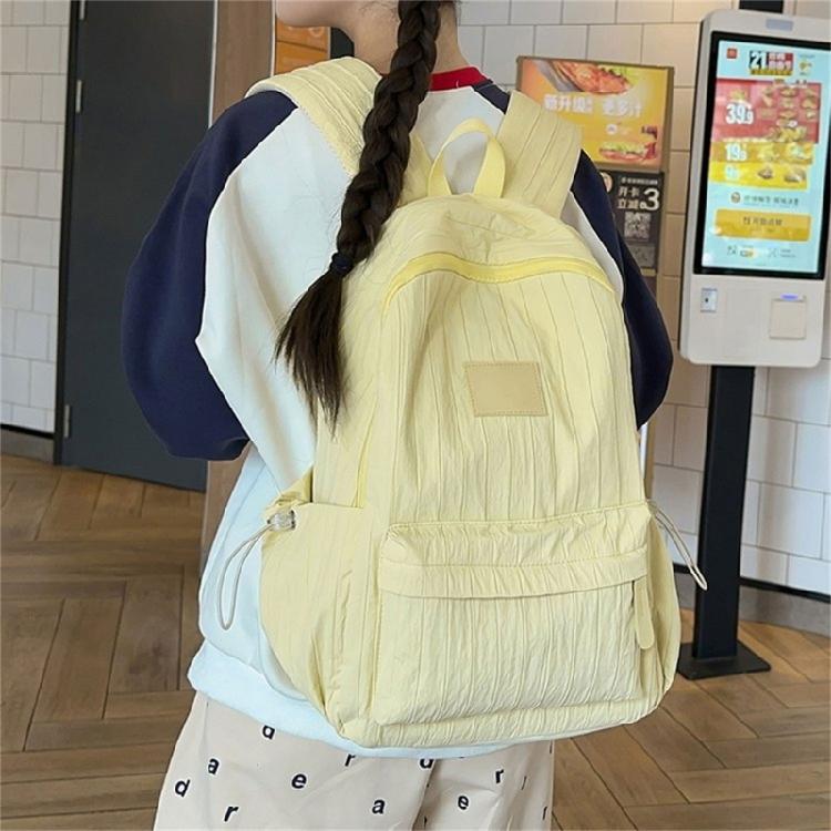 Aesthetic Backpack for Girl Lightweight Backpack Large Capacity Casual Daypacks Travel Rucksack Bag Student School Bag