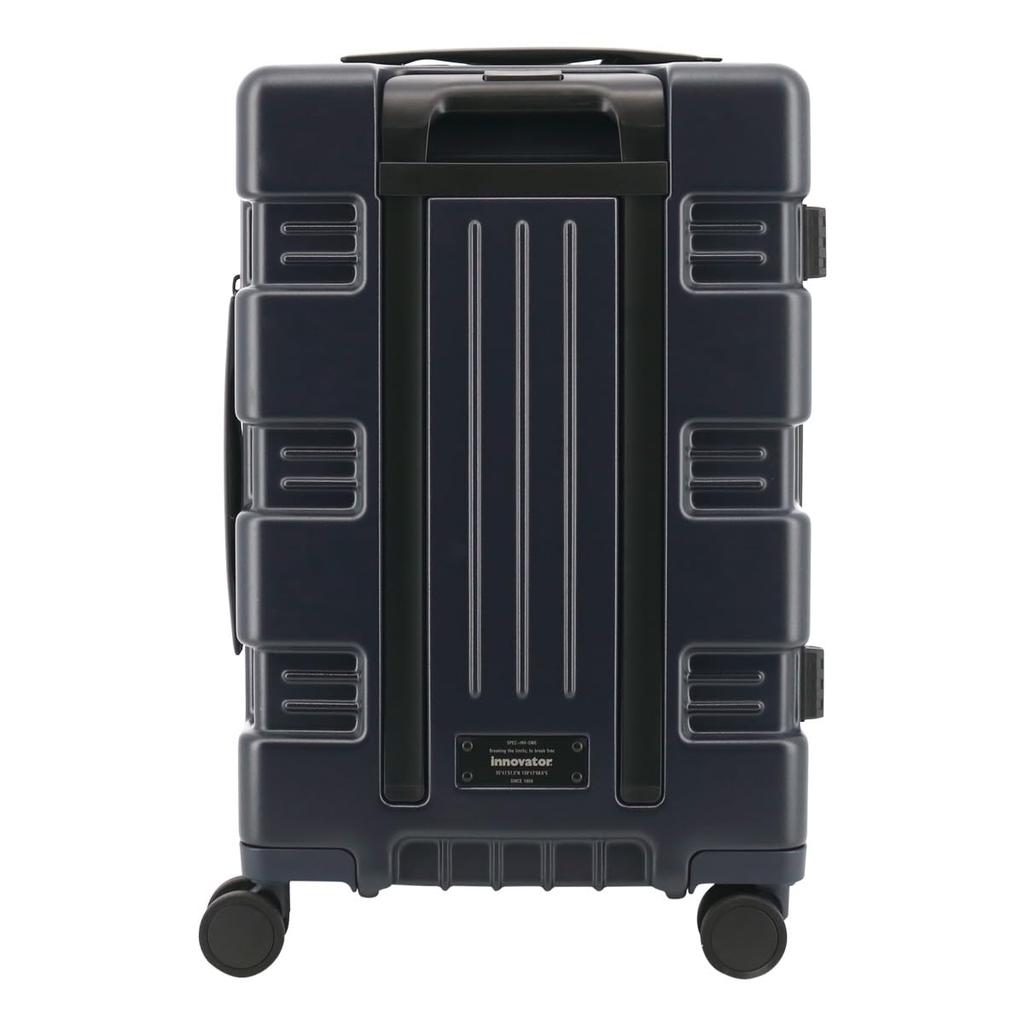 Innovator Carry Wagon IW33 Suitcase, Lightweight, 39L, 54cm, 3kg, Carry-on Bag, TSA Lock, Carry-on, 2-Year Warranty, FJORD BLUE