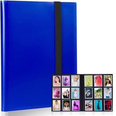 Mini Album for Instax and Polaroid (360 Photos, Blue)
