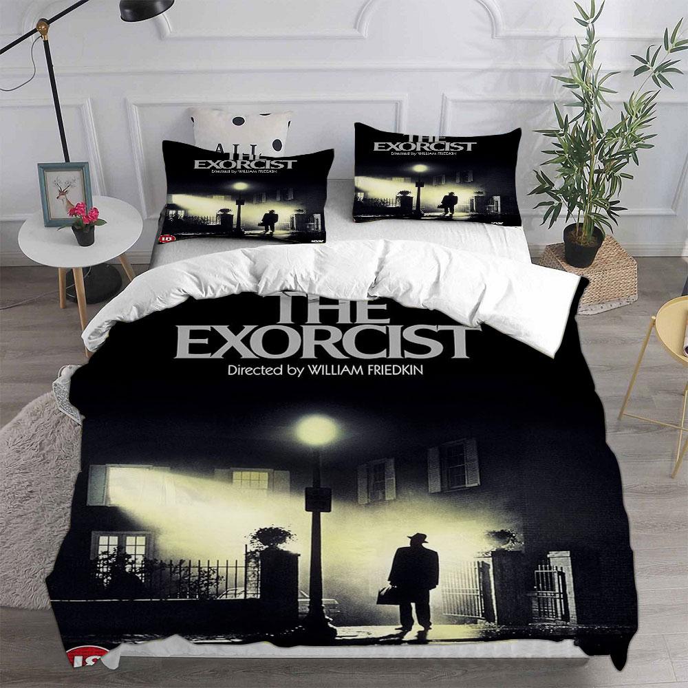 The Exorcist (1973) Bedding Sets Comforter Quilt Bed Cover Duvet Cover Pillow Case 2-3 Pieces Sets Kids Adult Size