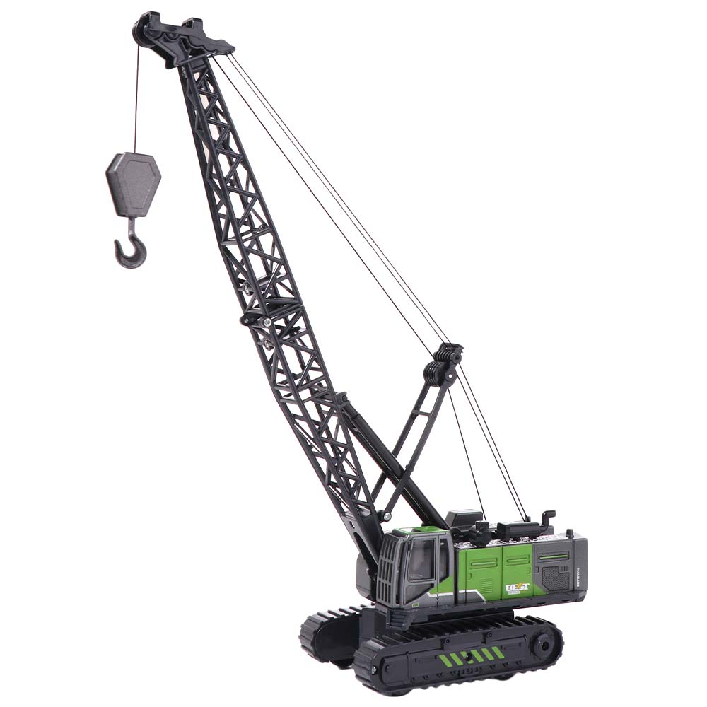 Alloy Diecast Engineering Car Model Bulldozer Forklift Simulation Crane Truck Toys 1:50 Scale Collection Vehicle Excavator