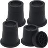 4Pcs Adjustable Furniture Risers Round Furniture Raise Blocks Bed Frame Risers  Table Couch Bed