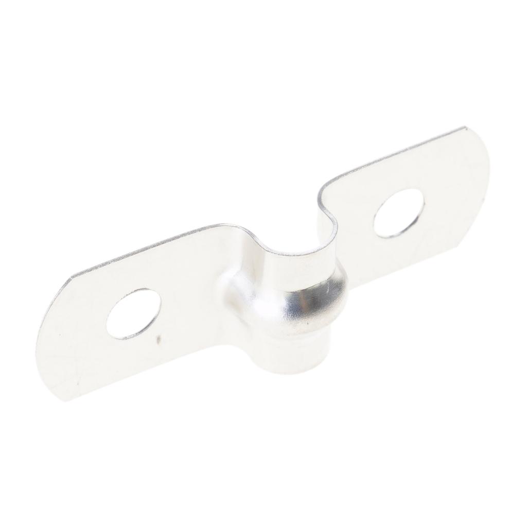 Metal Saddles Pipe Clamp wtih Two Hole Conduit Holder Bracket Clip for Heavy Duty Pipe and Architectural Decoration